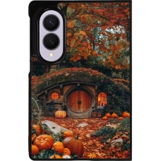 Samsung Galaxy Z Fold8 Case Hülle - Silikon schwarz Autumn 26 Hobbit house