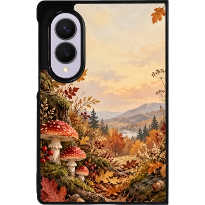 Samsung Galaxy Z Fold8 Case Hülle - Silikon schwarz Autumn 26 Illustrated Autumn
