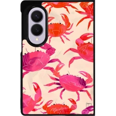 Coque Samsung Galaxy Z Fold8 - Silicone rigide noir Crabs Paint