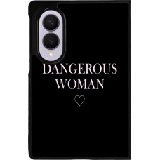 Coque Samsung Galaxy Z Fold8 - Silicone rigide noir Dangerous woman