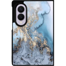 Samsung Galaxy Z Fold8 Case Hülle - Silikon schwarz Marble 04