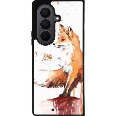 Samsung Galaxy Z Fold8 Ultra Case Hülle - Silikon schwarz Autumn 21 Fox