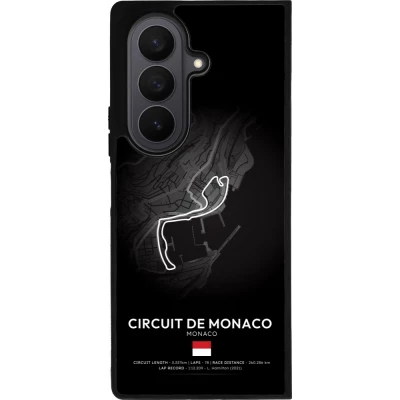 Samsung Galaxy Z Fold8 Ultra Case Hülle - Silikon schwarz F1 Track 2025 Monaco