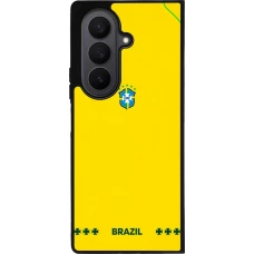 Samsung Galaxy Z Fold8 Ultra Case Hülle - Silikon schwarz Brasilien 2026 personalisierbares Fussballtrikot