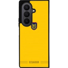 Samsung Galaxy Z Fold8 Ultra Case Hülle - Silikon schwarz Ecuador 2026 personalisierbares Fussballtrikot
