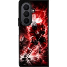 Coque Samsung Galaxy Z Fold8 Ultra - Silicone rigide noir Hockey World Championship Player