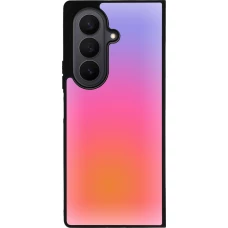 Samsung Galaxy Z Fold8 Ultra Case Hülle - Silikon schwarz Orange Pink Blue Gradient