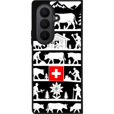 Coque Samsung Galaxy Z Fold8 Ultra - Silicone rigide noir Poya Suisse 1 noir