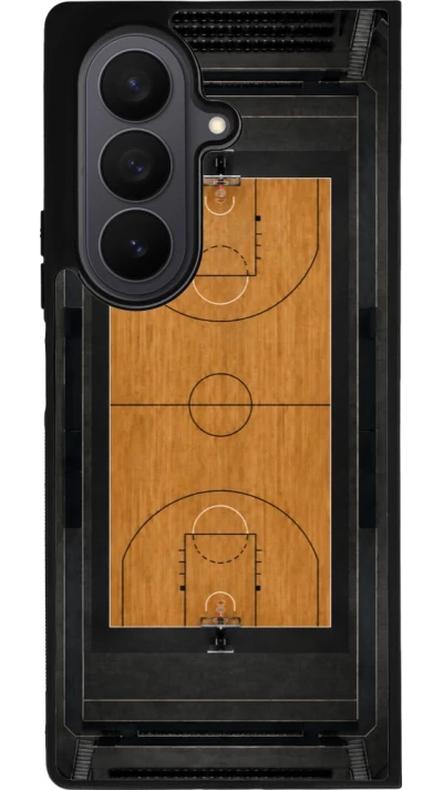 Coque Samsung Galaxy Z Fold8 Ultra - Silicone rigide noir Sports 2026 Basketball