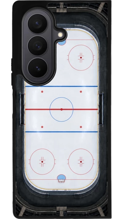 Coque Samsung Galaxy Z Fold8 Ultra - Silicone rigide noir Sports 2026 Hockey