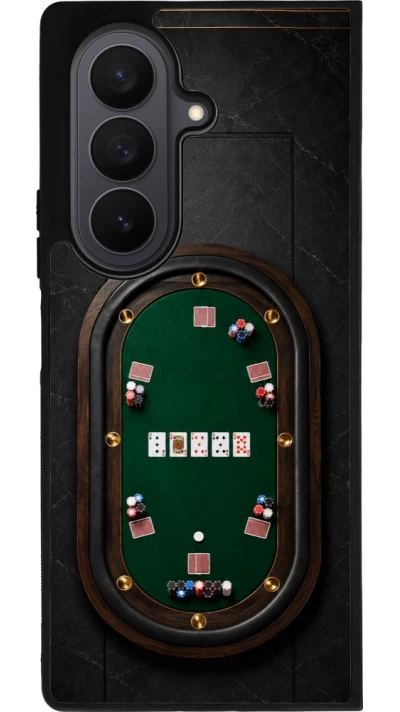 Coque Samsung Galaxy Z Fold8 Ultra - Silicone rigide noir Sports 2026 Poker