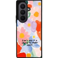 Samsung Galaxy Z Fold8 Ultra Case Hülle - Silikon schwarz Every day is a chance Spring 2026