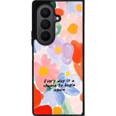 Samsung Galaxy Z Fold8 Ultra Case Hülle - Silikon schwarz Every day is a chance Spring 2026