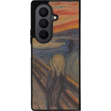 Coque Samsung Galaxy Z Fold8 Ultra - Silicone rigide noir Tableau art - Le Cri - Edvard Munch
