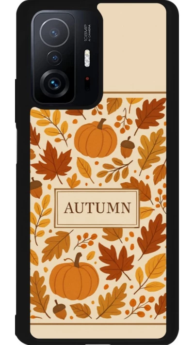Coque Xiaomi 11T - Silicone rigide noir Autumn 26 Hello autumn