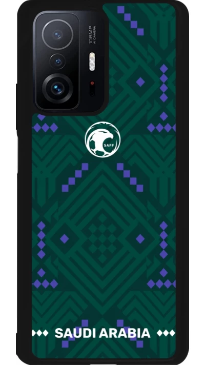 Xiaomi 11T Case Hülle - Silikon schwarz Saudi Arabien 2026 personalisierbares Fussballtrikot