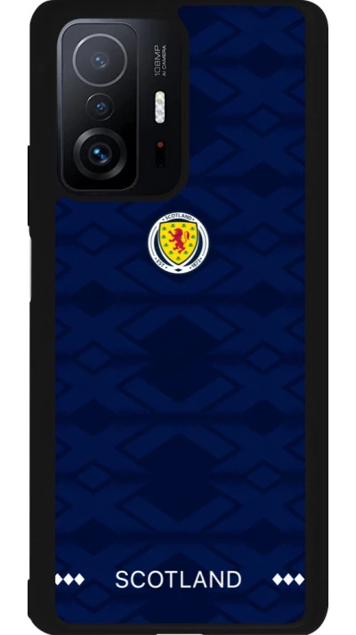 Xiaomi 11T Case Hülle - Silikon schwarz Schottland 2026 personalisierbares Fussballtrikot