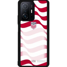 Xiaomi 11T Case Hülle - Silikon schwarz Vereinigten Staaten 2026 personalisierbares Fussballtrikot