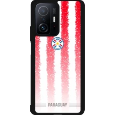 Xiaomi 11T Case Hülle - Silikon schwarz Paraguay 2026 personalisierbares Fussballtrikot