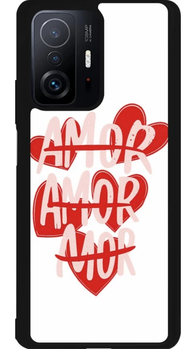 Xiaomi 11T Case Hülle - Silikon schwarz Saint Valentines Day 26 Amor