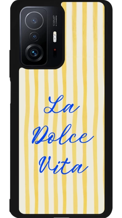Coque Xiaomi 11T - Silicone rigide noir The good life 2026
