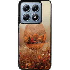 Xiaomi 14T Pro Case Hülle - Silikon schwarz Autumn 26 Autumn leaf