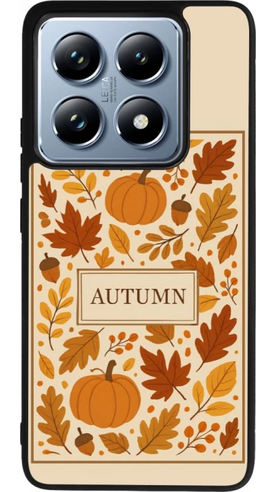Coque Xiaomi 14T Pro - Silicone rigide noir Autumn 26 Hello autumn