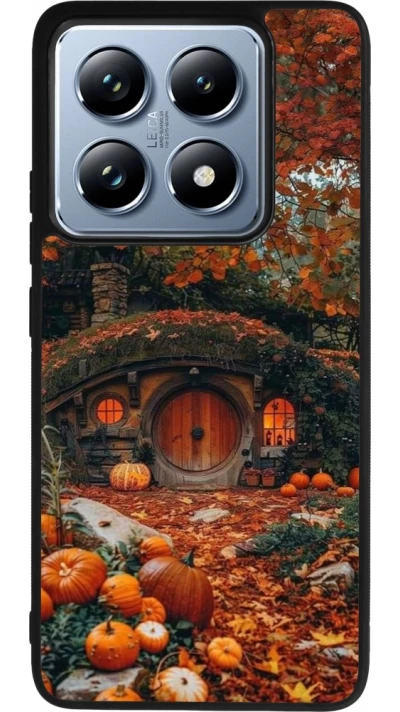 Coque Xiaomi 14T Pro - Silicone rigide noir Autumn 26 Hobbit house