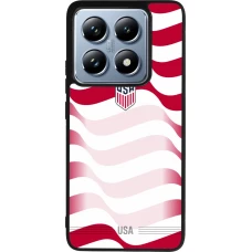 Xiaomi 14T Pro Case Hülle - Silikon schwarz Vereinigten Staaten 2026 personalisierbares Fussballtrikot