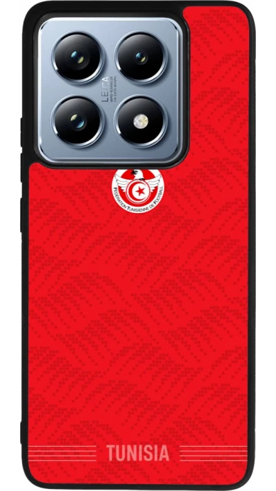 Xiaomi 14T Pro Case Hülle - Silikon schwarz Tunesien 2026 personalisierbares Fussballtrikot
