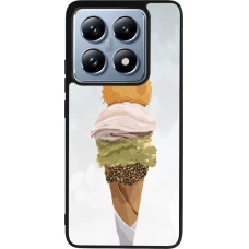Coque Xiaomi 14T Pro - Silicone rigide noir Summer 2025 Cornet