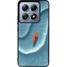 Xiaomi 14T Pro Case Hülle - Silikon schwarz Orange surf Summer 2026