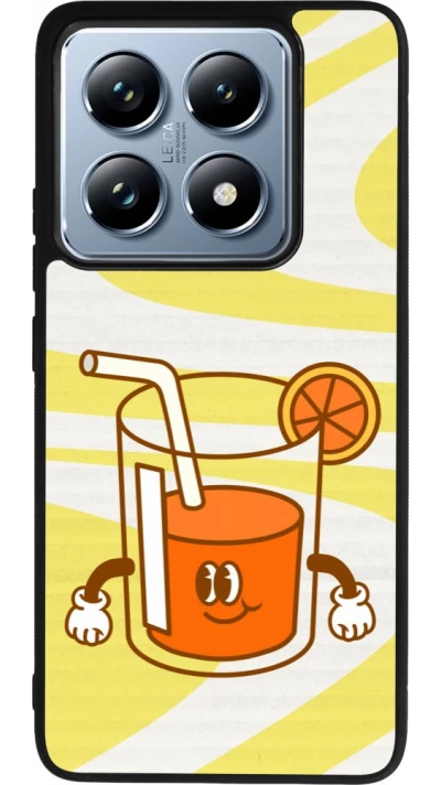 Xiaomi 14T Pro Case Hülle - Silikon schwarz Summer drink 2026