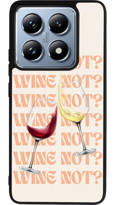 Xiaomi 14T Pro Case Hülle - Silikon schwarz Wine not
