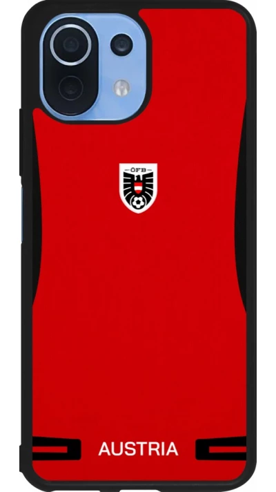Xiaomi Mi 11 Lite 5G Case Hülle - Silikon schwarz O?sterreich 2026 personalisierbares Fussballtrikot