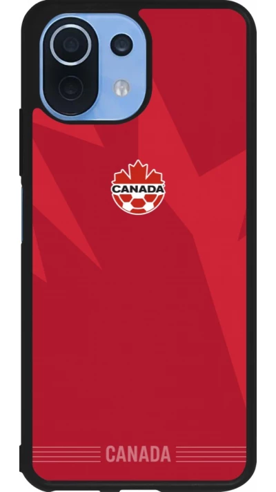 Xiaomi Mi 11 Lite 5G Case Hülle - Silikon schwarz Kanada 2026 personalisierbares Fussballtrikot