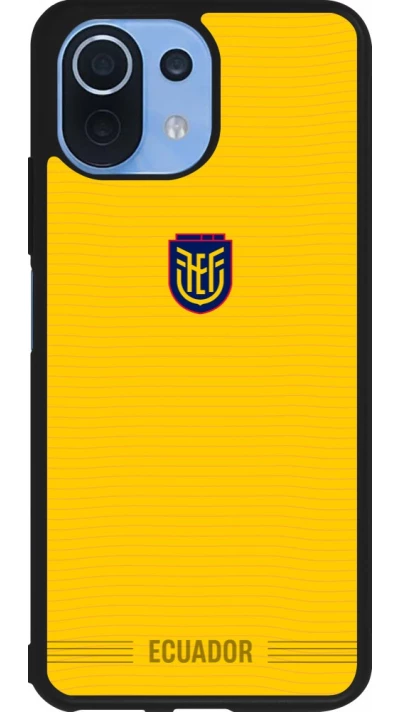 Xiaomi Mi 11 Lite 5G Case Hülle - Silikon schwarz Ecuador 2026 personalisierbares Fussballtrikot
