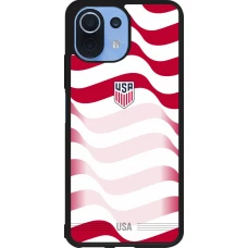 Xiaomi Mi 11 Lite 5G Case Hülle - Silikon schwarz Vereinigten Staaten 2026 personalisierbares Fussballtrikot