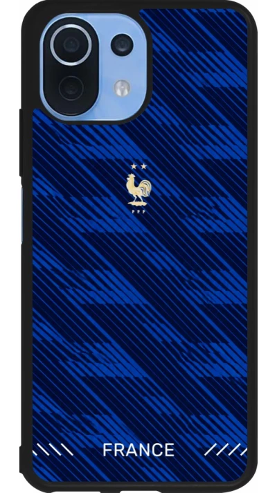 Xiaomi Mi 11 Lite 5G Case Hülle - Silikon schwarz Frankreich 2026 personalisierbares Fussballtrikot