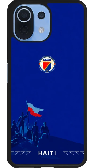Xiaomi Mi 11 Lite 5G Case Hülle - Silikon schwarz Haiti 2026 personalisierbares Fussballtrikot