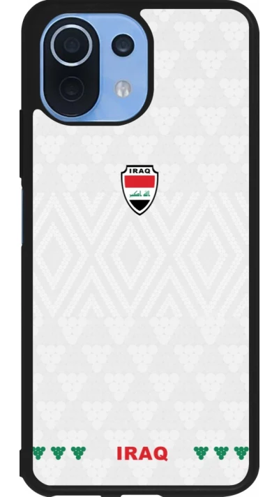Xiaomi Mi 11 Lite 5G Case Hülle - Silikon schwarz Irak 2026 personalisierbares Fussballtrikot