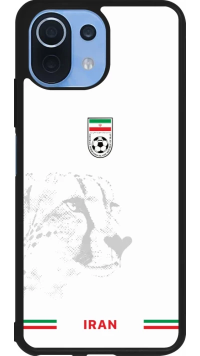 Xiaomi Mi 11 Lite 5G Case Hülle - Silikon schwarz Iran 2026 personalisierbares Fussballtrikot