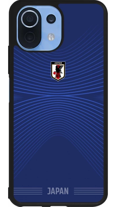 Xiaomi Mi 11 Lite 5G Case Hülle - Silikon schwarz Japan 2026 personalisierbares Fussballtrikot