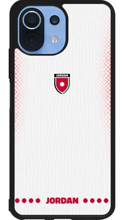 Xiaomi Mi 11 Lite 5G Case Hülle - Silikon schwarz Jordanien 2026 personalisierbares Fussballtrikot