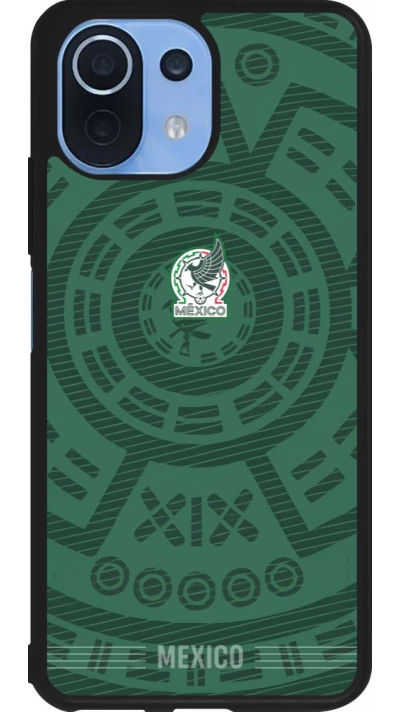 Xiaomi Mi 11 Lite 5G Case Hülle - Silikon schwarz Mexiko 2026 personalisierbares Fussballtrikot