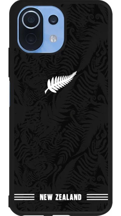 Xiaomi Mi 11 Lite 5G Case Hülle - Silikon schwarz Neuseeland 2026 personalisierbares Fussballtrikot