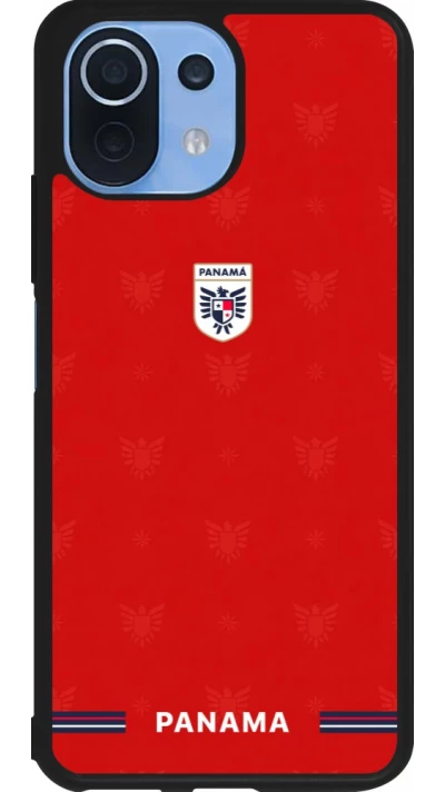 Xiaomi Mi 11 Lite 5G Case Hülle - Silikon schwarz Panama 2026 personalisierbares Fussballtrikot