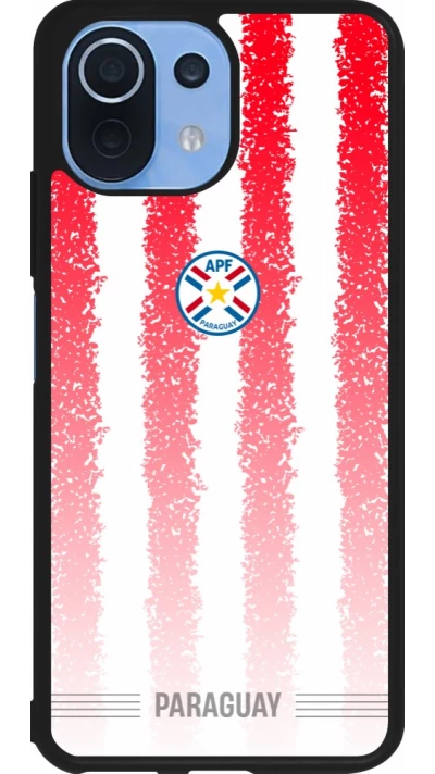 Xiaomi Mi 11 Lite 5G Case Hülle - Silikon schwarz Paraguay 2026 personalisierbares Fussballtrikot