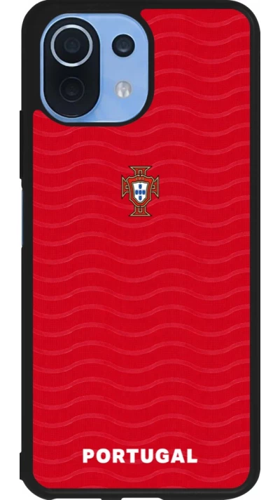Xiaomi Mi 11 Lite 5G Case Hülle - Silikon schwarz Portugal 2026 personalisierbares Fussballtrikot