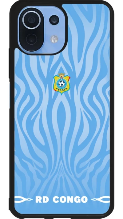 Xiaomi Mi 11 Lite 5G Case Hülle - Silikon schwarz Demokratische Republik Kongo 2026 personalisierbares Fussballtrikot